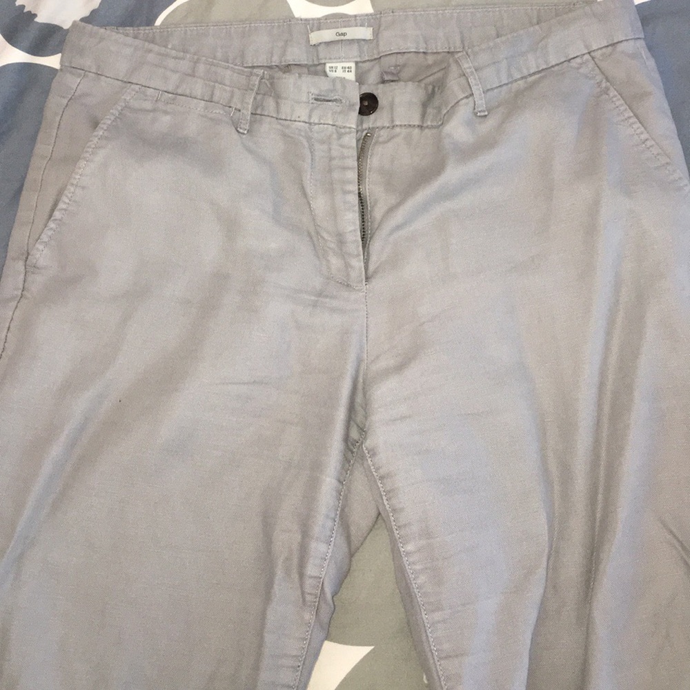 Gap linen cotton pants